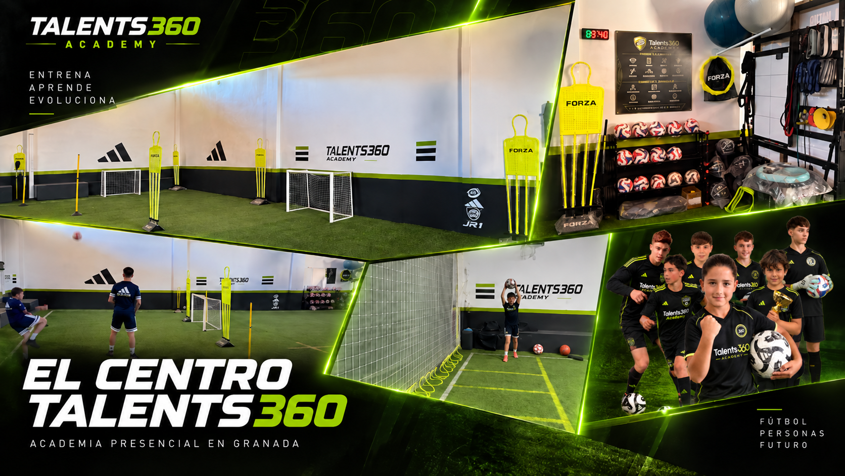 El centro Talents360 Academy en Granada