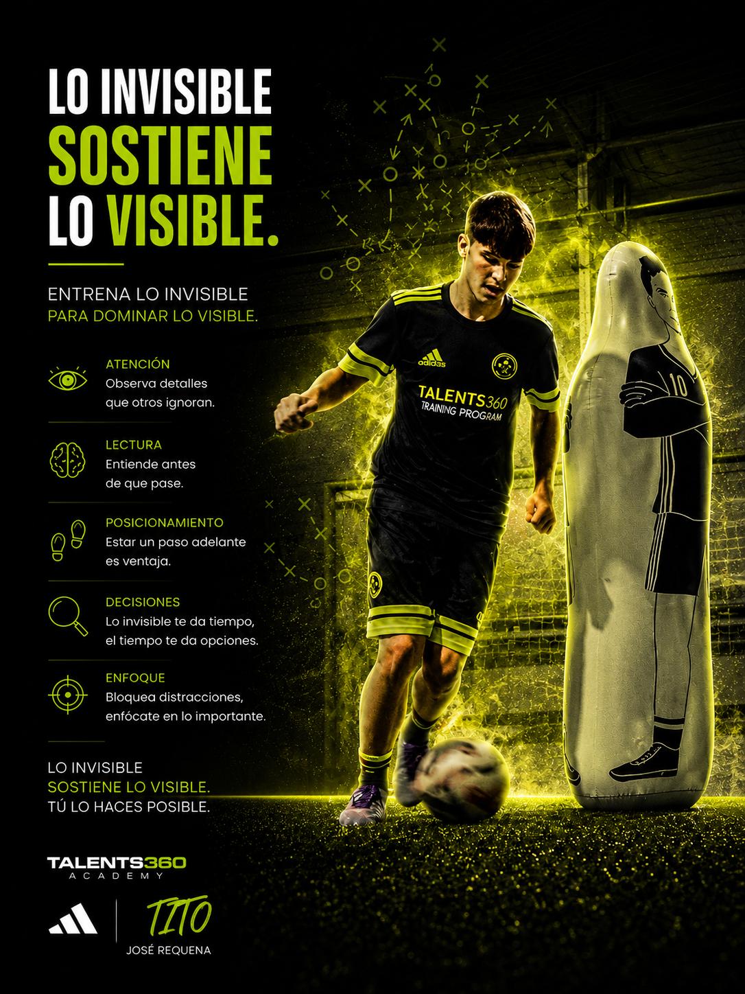 Lo invisible sostiene lo visible